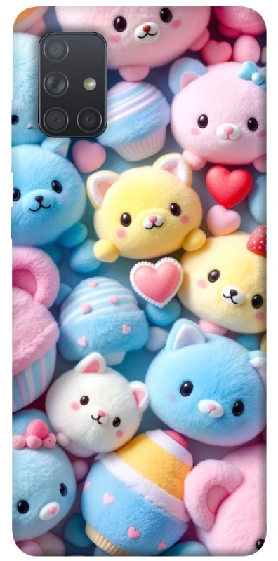 Чохол на Samsung Galaxy A71 Soft toys фото 1 з 1