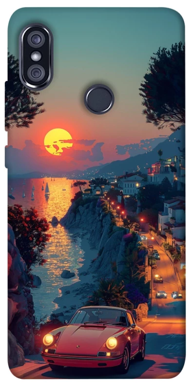 Чохол на Xiaomi Redmi Note 5 Pro / Note 5 (AI Dual Camera) Porsche sunrise фото 1 з 1