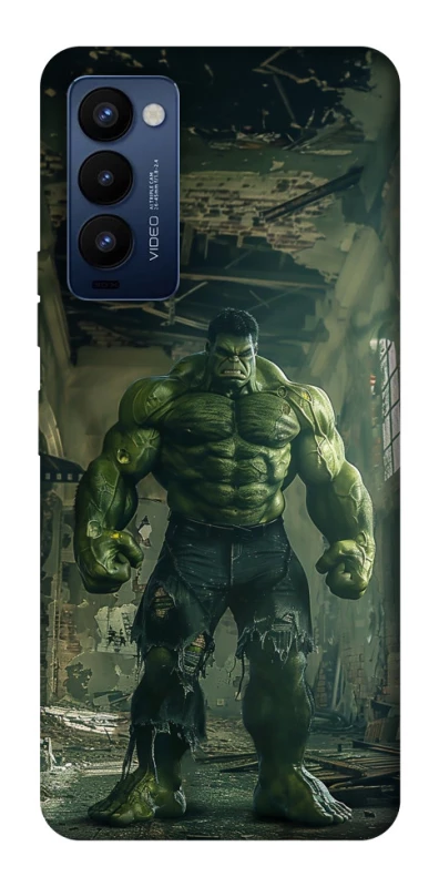 Чохол на TECNO Camon 18 Pro Angry Hulk фото 1 з 1