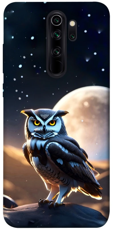 Чехол на Xiaomi Redmi Note 8 Pro Cyber ​​owl фото 1 из 1