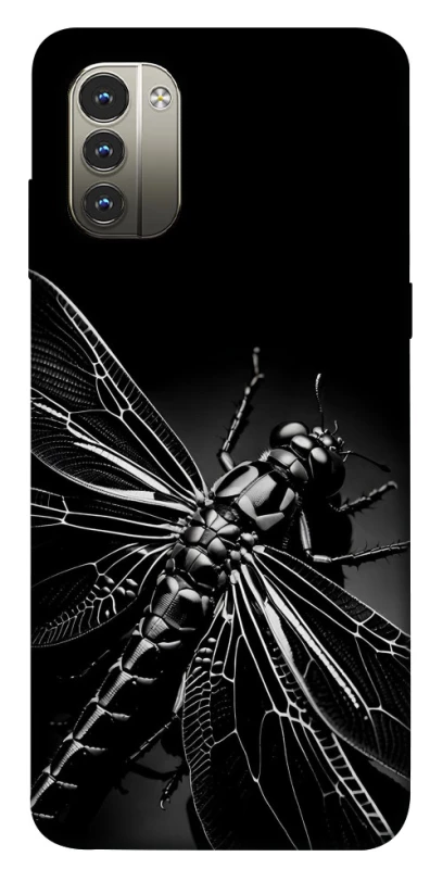 Чехол на Nokia G11 Black dragonfly фото 1 из 1