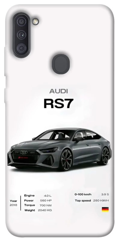 Чехол на Samsung Galaxy A11 Audi RS7 фото 1 из 1
