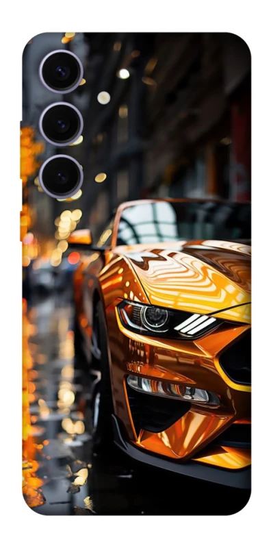 Чохол на Samsung Galaxy S25+ Golden sports car фото 1 з 1