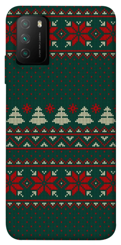 Чохол на Xiaomi Poco M3 Christmas jumper ver.4 фото 1 з 1