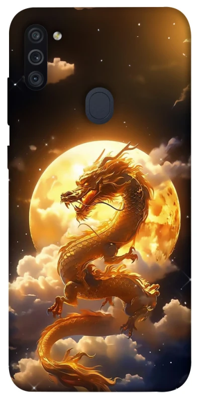 Чехол на Samsung Galaxy M11 Golden Dragon фото 1 из 1