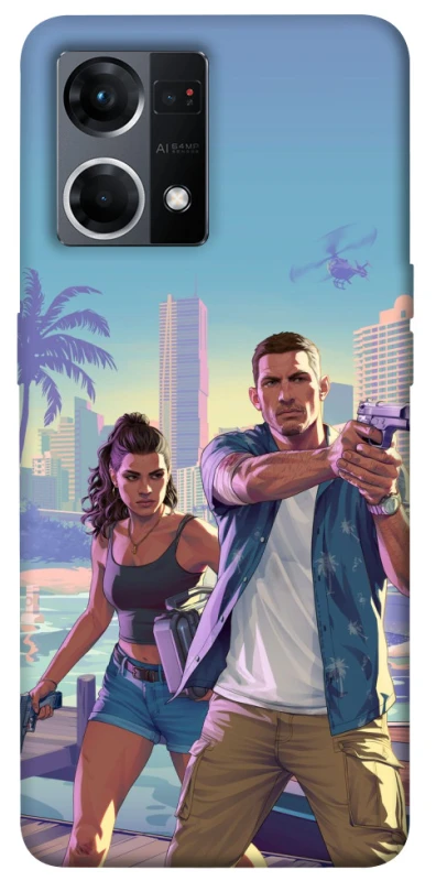 Чехол на Oppo Reno 7 4G GTA фото 1 из 1