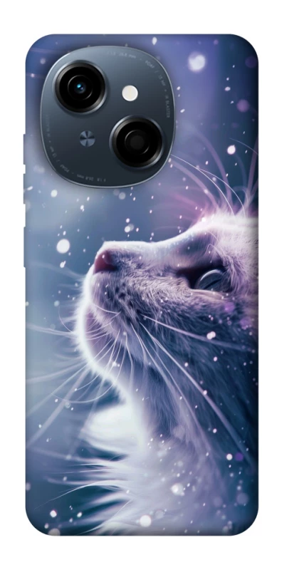 Чохол на TECNO Spark Go 1 Snow cat фото 1 з 1