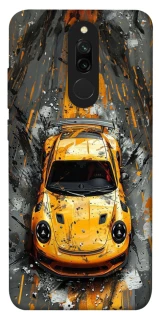 Чехол на Xiaomi Redmi 8 Drawn Porsche фото 1 из 1