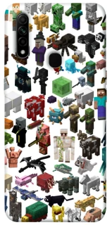 Чохол на Oppo A31 Minecraft v4 фото 1 з 1