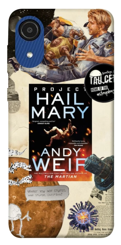 Чохол на Samsung Galaxy A03 Core Project Hail Mary ver.2 фото 1 з 1