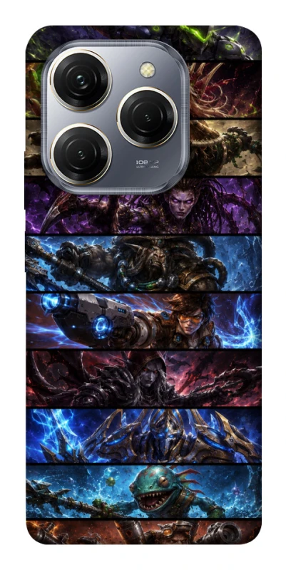 Чехол на TECNO Spark 20 Pro Blizzard ver.2 фото 1 из 1