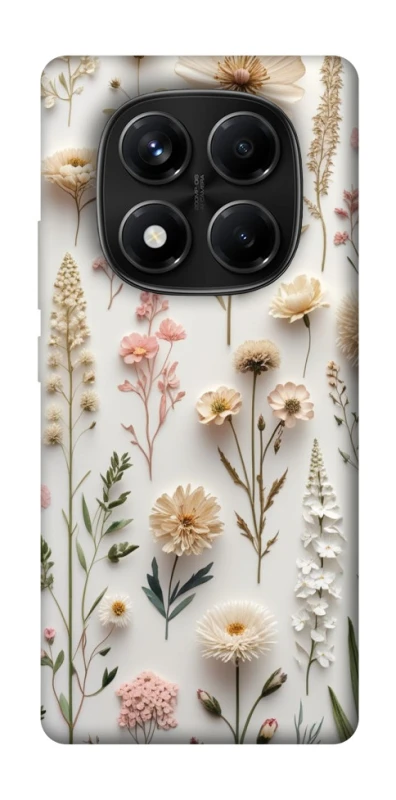 Чехол на Xiaomi Redmi Note 14 Pro 4G Floral design ver.1 фото 1 из 1