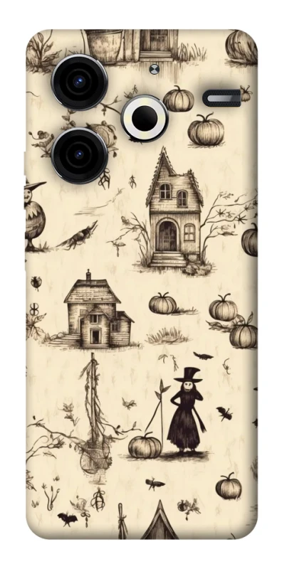 Чохол на TECNO Pova 6 Neo (LI6) Halloween aesthetic ver.1 фото 1 з 1