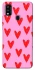 Чохол на ZTE Blade A51 Red hearts 2 фото 1 з 1
