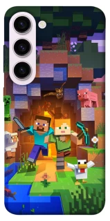 Чехол на Samsung Galaxy S23+ Minecraft game фото 1 из 1