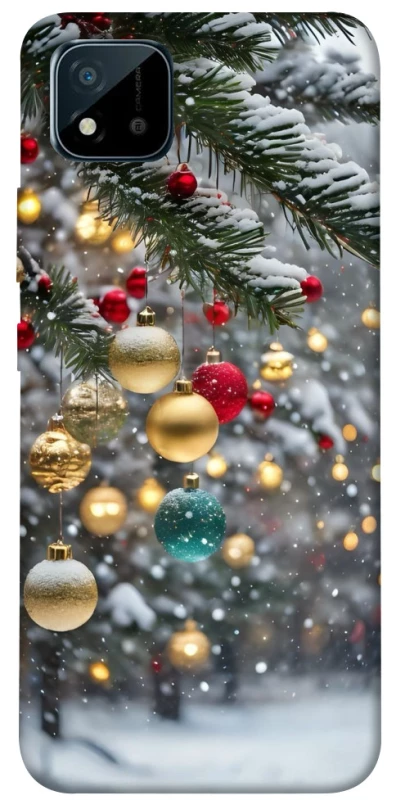 Чохол на Realme C20 Новорічний v48 фото 1 з 1