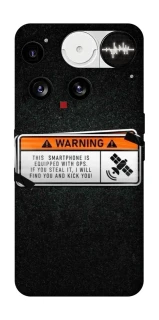 Чохол на Nothing Phone (3) Warning фото 1 з 1