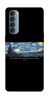 Чехол на Oppo Reno 4 Pro Starry night Van Gogh фото 1 из 1