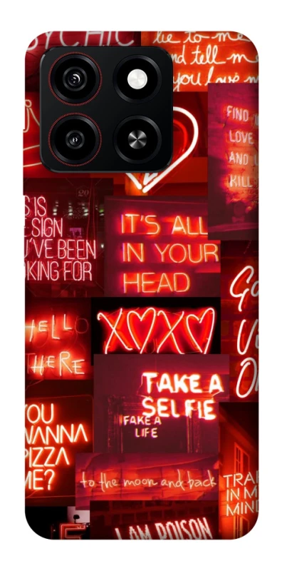 Чохол на ZTE Blade A35 4G Love collage ver.7 фото 1 з 1