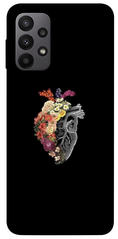 Чохол на Samsung Galaxy A23 4G Heart with flowers фото 1 з 1