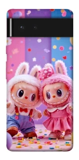 Чехол на Google Pixel 6 Labubu twins ver.3 фото 1 из 1