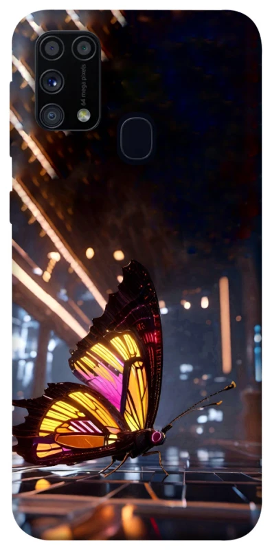 Чохол на Samsung Galaxy M31 Cyber butterfly фото 1 з 1