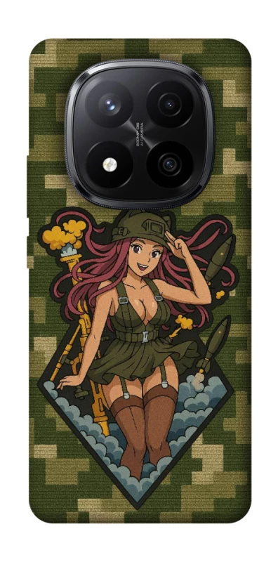 Чохол на Xiaomi Redmi Note 14 Pro+ 5G Military Waifu фото 1 з 1
