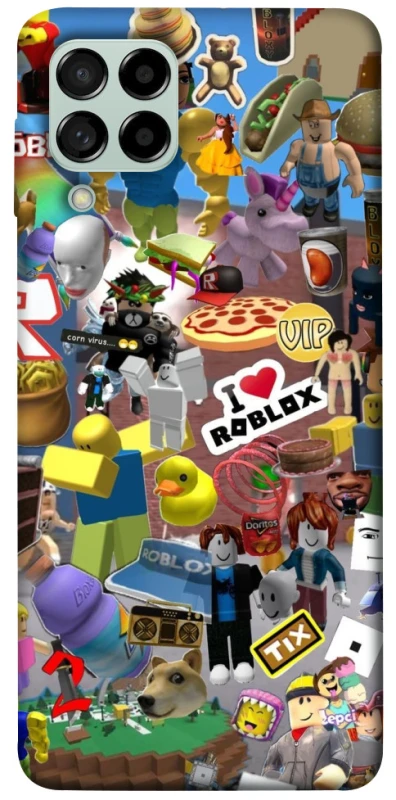 Чохол на Samsung Galaxy M53 5G Roblox collage ver.5 фото 1 з 1