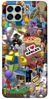 Чехол на Samsung Galaxy M53 5G Roblox collage ver.5 фото 1 из 1