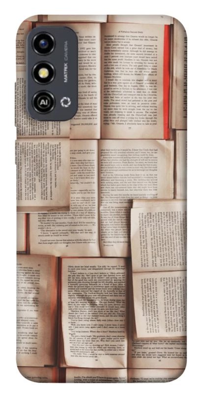 Чохол на ZTE Blade A53 Книги фото 1 з 1