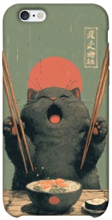 Чохол на Apple iPhone 6/6s (4.7") Hungry Cat фото 1 з 1