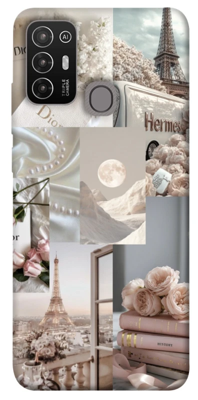 Чехол на ZTE Blade A52 Fashion collage ver.6 фото 1 из 1