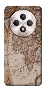 Чехол на Oppo Reno 12 F 4G/5G Карта путешествий фото 1 из 1