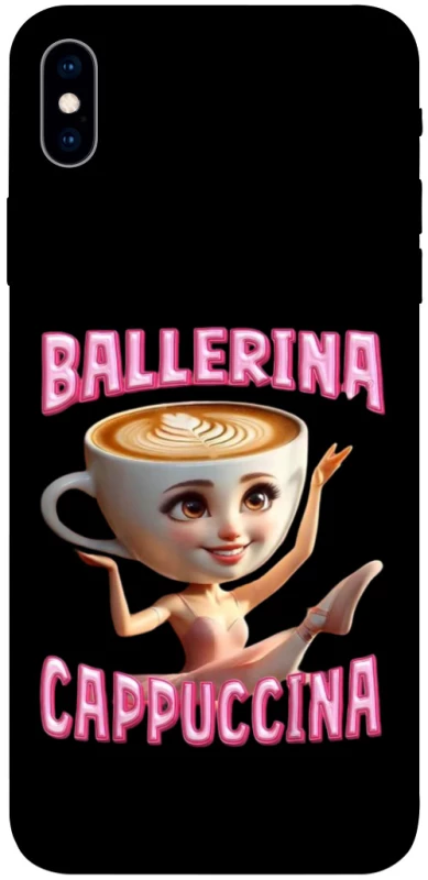 Чохол на Apple iPhone XS Max (6.5") Ballerina Capuchina фото 1 з 1