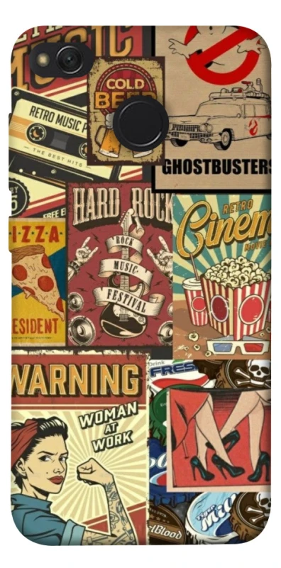 Чохол на Xiaomi Redmi 4X Retro collage ver.2 фото 1 з 1