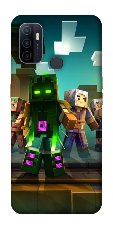 Чохол на Oppo A53 / A32 / A33 Minecraft dungeon фото 1 з 1