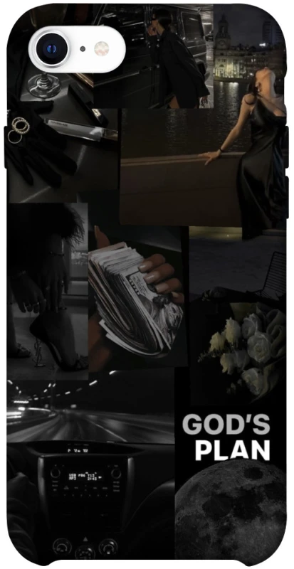 Чехол на Apple iPhone SE (2020) God's plan фото 1 из 1