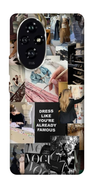 Чохол на Honor 200 Fashion collage ver.11 фото 1 з 1