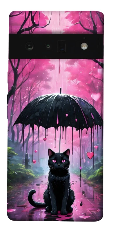 Чохол на Google Pixel 6 Pro Black cat фото 1 з 1