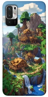 Чохол на Xiaomi Poco M3 Pro 4G / 5G Minecraft universe фото 1 з 1
