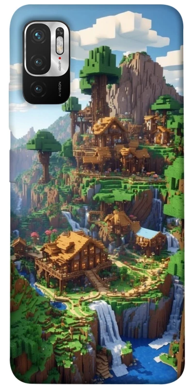 Чохол на Xiaomi Redmi Note 10 5G Minecraft universe фото 1 з 1
