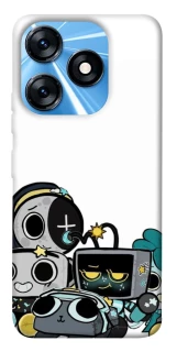 Чехол на TECNO Spark 10 Dandy World Heroes фото 1 из 1