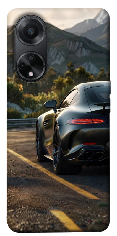 Чохол на Oppo A58 4G Car in the mountains фото 1 з 1