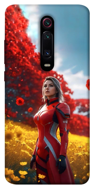 Чехол на Xiaomi Redmi K20 / K20 Pro / Mi9T / Mi9T Pro Cyber space girl ver.5 фото 1 из 1