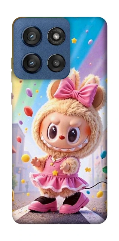 Чохол на Motorola Edge 60 Stylus Labubu rainbow фото 1 з 1