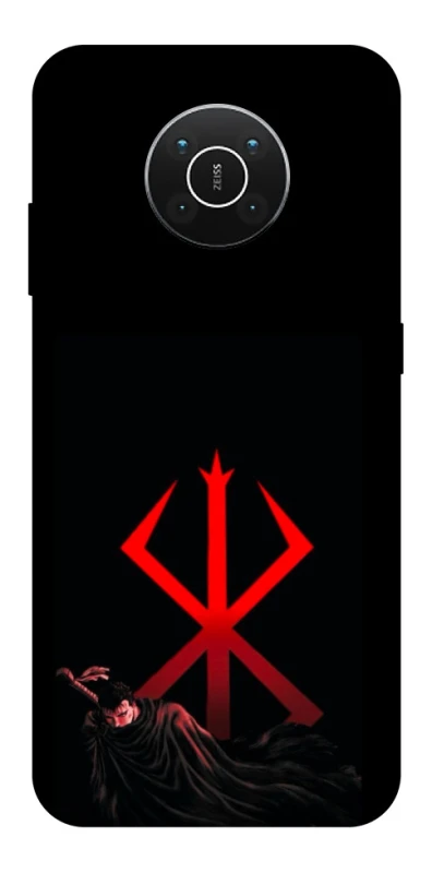 Чохол на Nokia X10 / X20 Berserk Red Logo фото 1 з 1