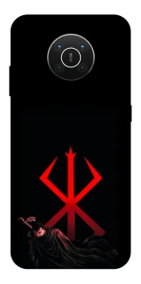 Чехол на Nokia X10 / X20 Berserk Red Logo фото 1 из 1