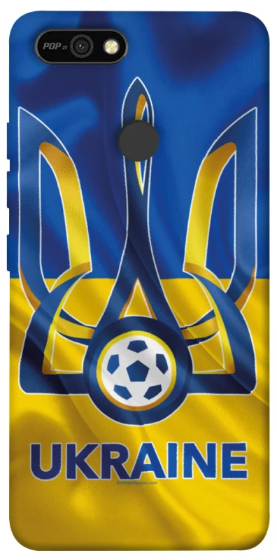 Чехол на TECNO POP 2F Футбольный Герб v3 фото 1 из 1