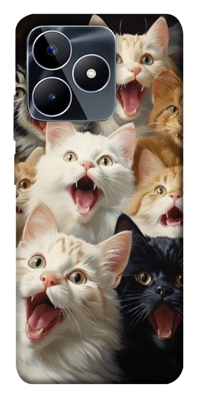 Чохол на Realme C53 Коти фото 1 з 1