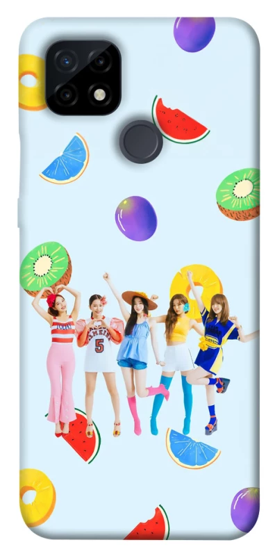 Чехол на Realme C21 RED VELVET v2 фото 1 из 1